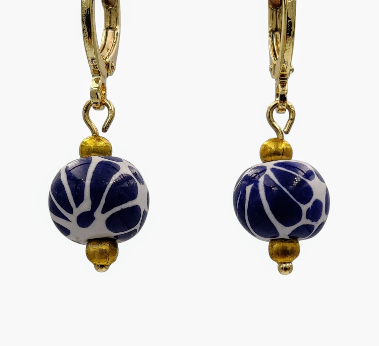 Pendientes Colgantes de talavera  poblana