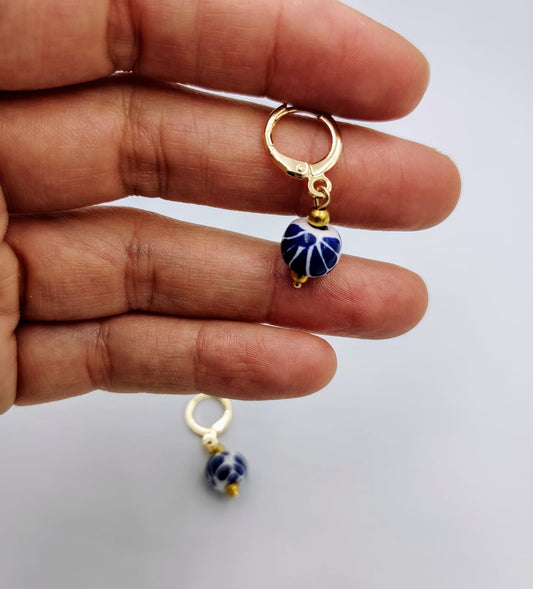 Pendientes Colgantes de talavera  poblana